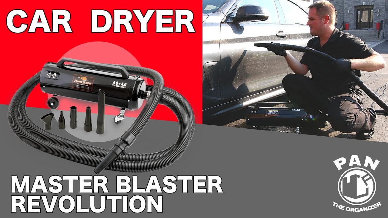 Air Force Master Blaster Revolution CAR DRYER REVIEW AND DEMO!