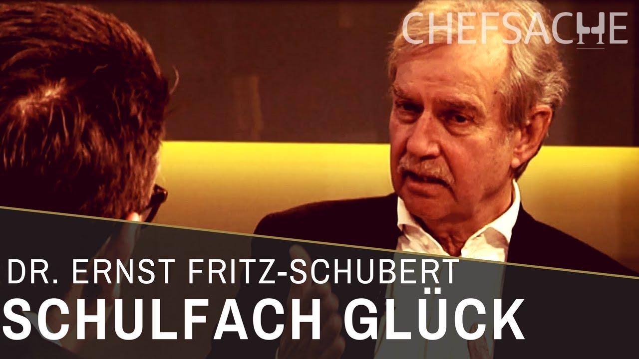 CHEFSACHE | Gl&uuml;ck als Schulfach - kann man Gl&uuml;ck lernen?