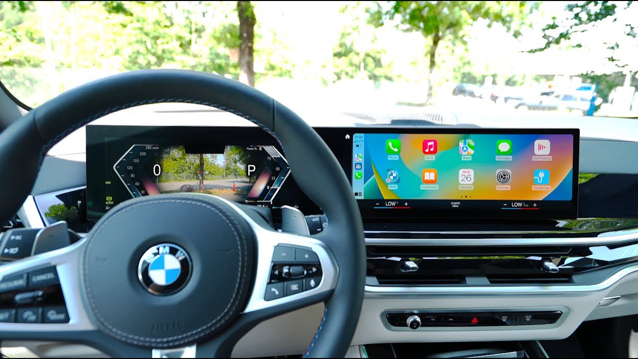 Как подключить Apple CarPlay к мультимедийной системе BMW X5 2024