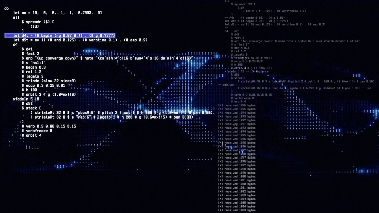 25midi Live at HGB Leipzig [Tidal Cycles Live Coding Performance]