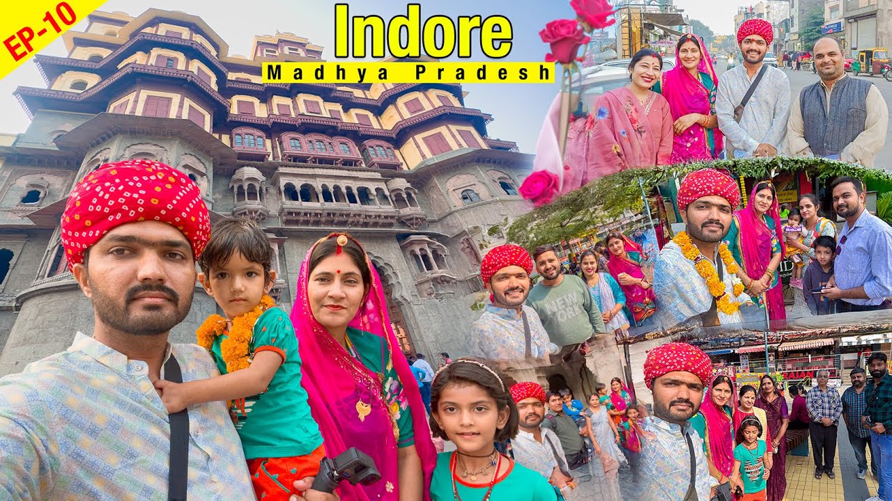 ᡣ𐭩 Indore Full day tour 😍 56 Dukan, khajrana, bada ganpati, Rajwada, Indore Madhya Pradesh EP-10