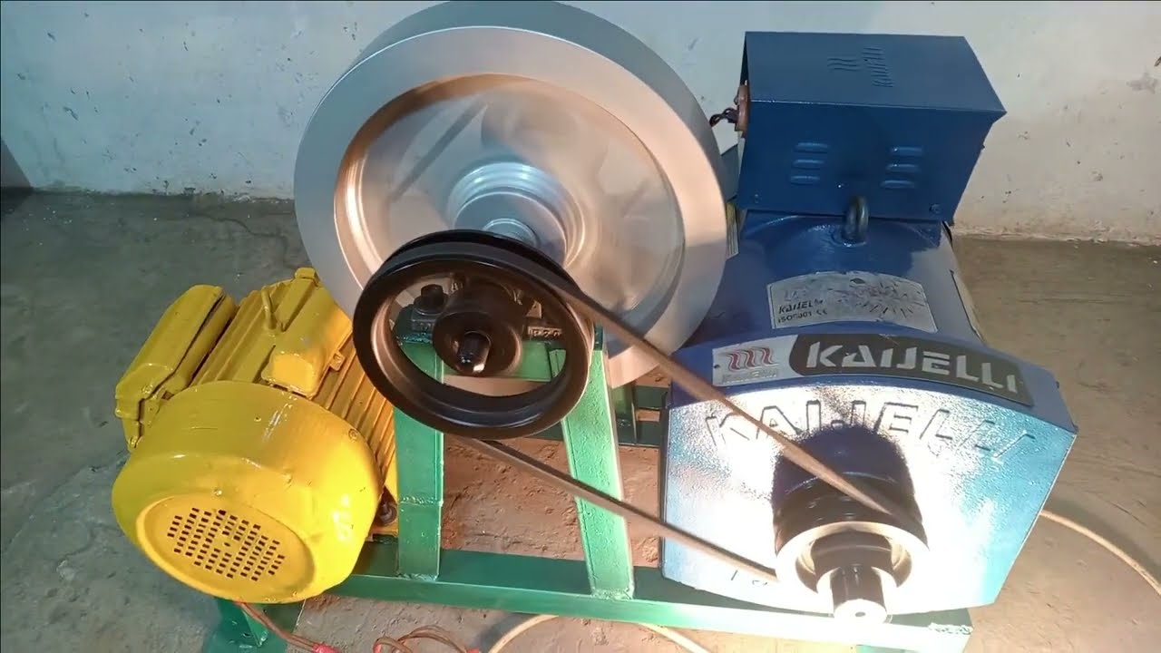 Real Free Energy Generator 15Kw Alternator How To Make 15kw Free Energy 220 volt