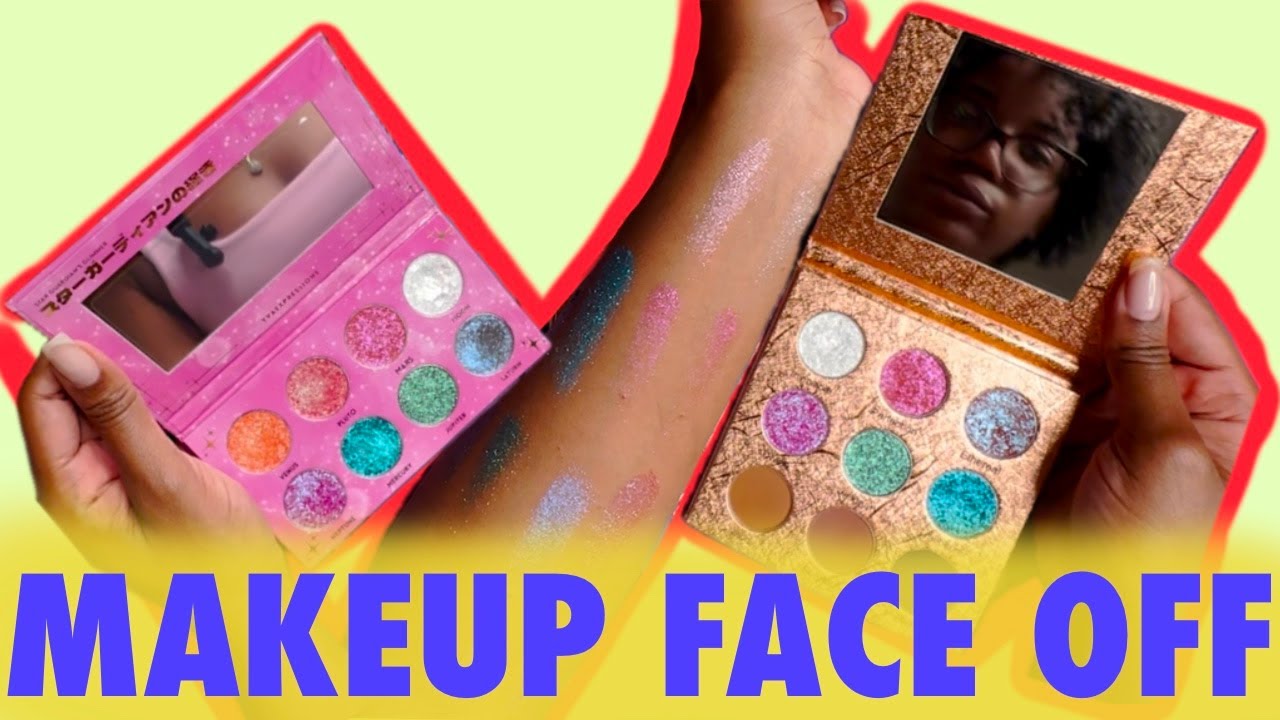 Viral Magical Guardian Collection and I AM EVERYTHING Palette comparison makeup review