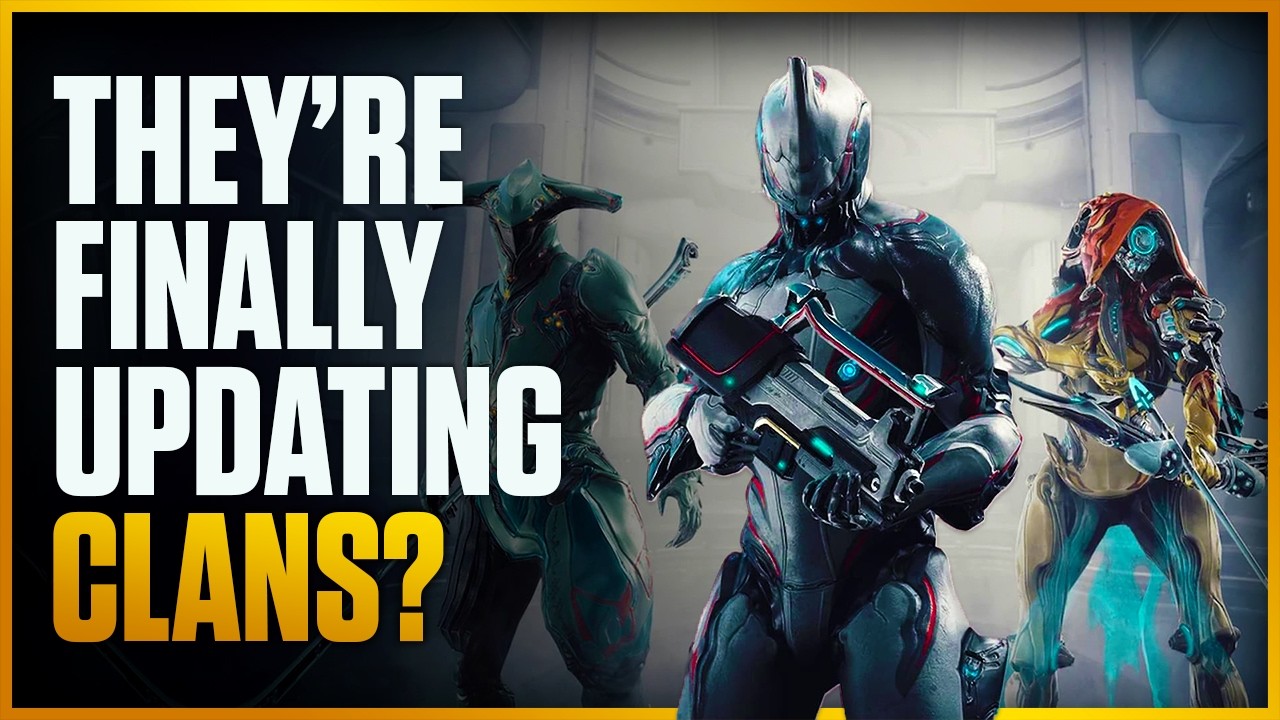 Warframe’s Biggest Clan Update In Years! DE Wants Clans To Matter.