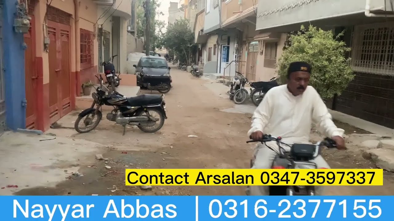 HOUSE FOR SALE IN KHURAM ABAD LANDHI KARACHI