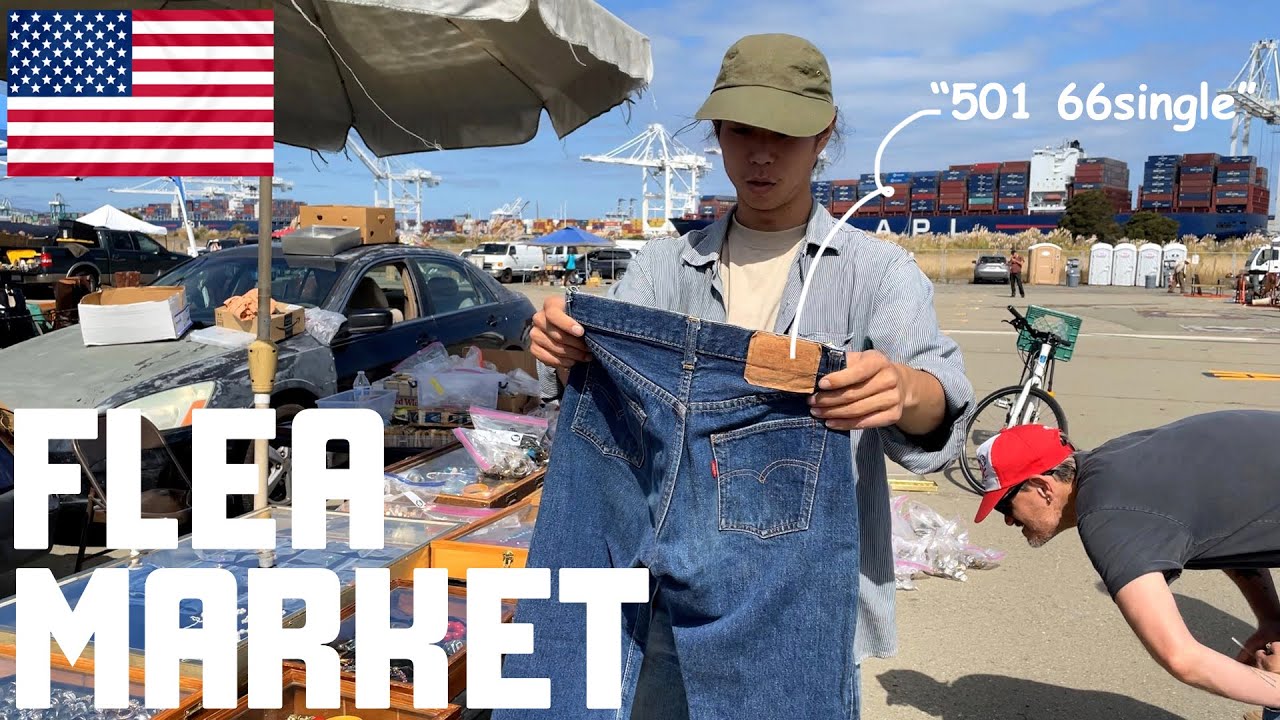 【アメリカ買付②-2】脱サラ古着バイヤーが北米最大級のヴィンテージフリマに潜入！