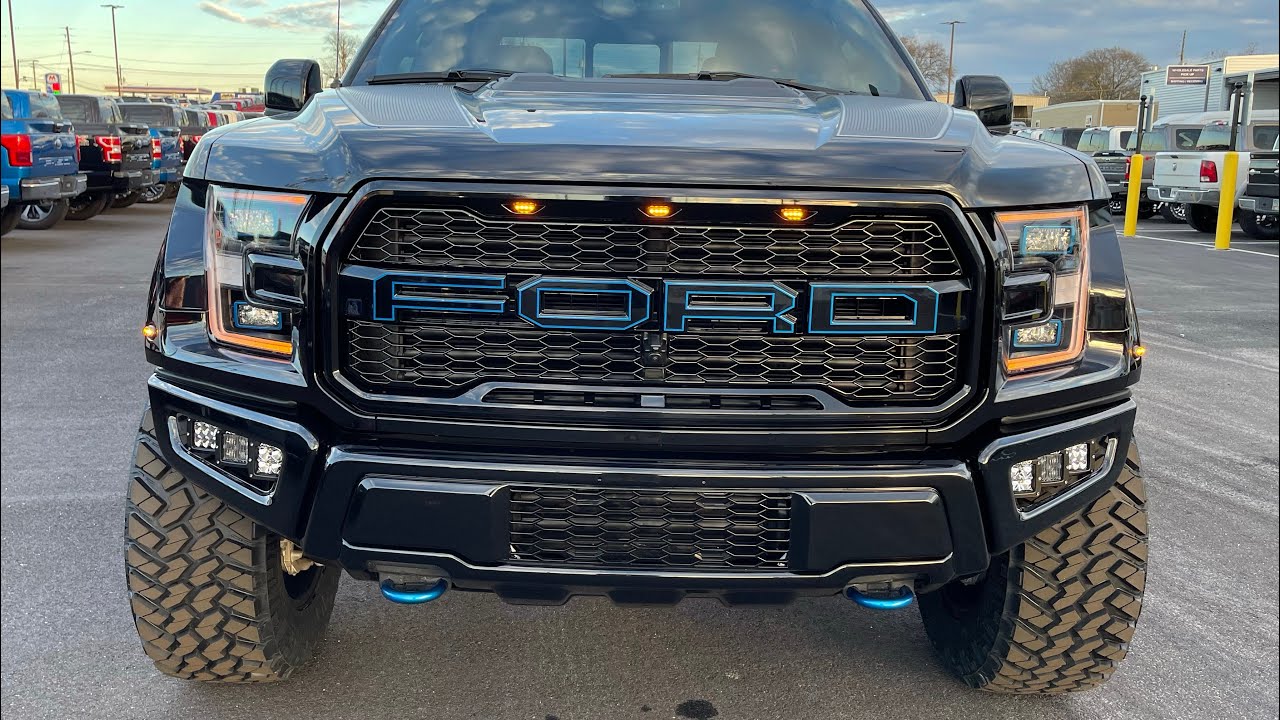 INCREDIBLE Ford Raptor Custom INDORAPTOR Thin Blue Line Edition Review