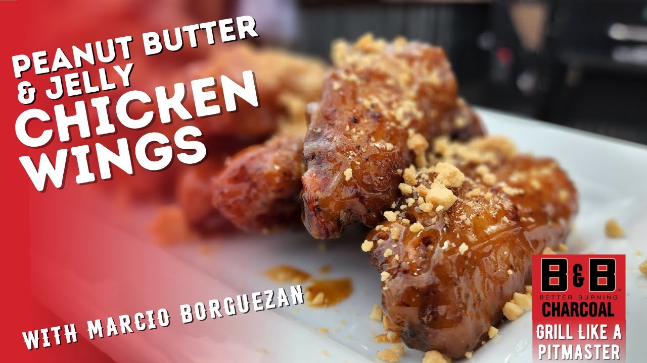 Peanut butter and Jelly Fried Chicken Wings!