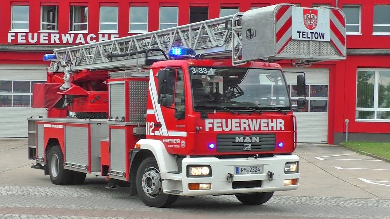 Die Hauptamtlichen│LF, DLK und FR ► Feuerwehr Teltow - HAW