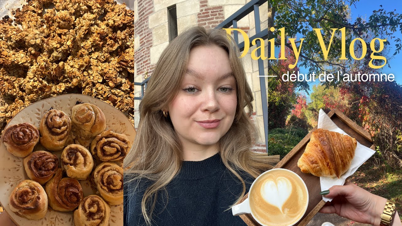 Cosy Autumn Vlog - pâtisseries vegan et granola maison☕️🍂