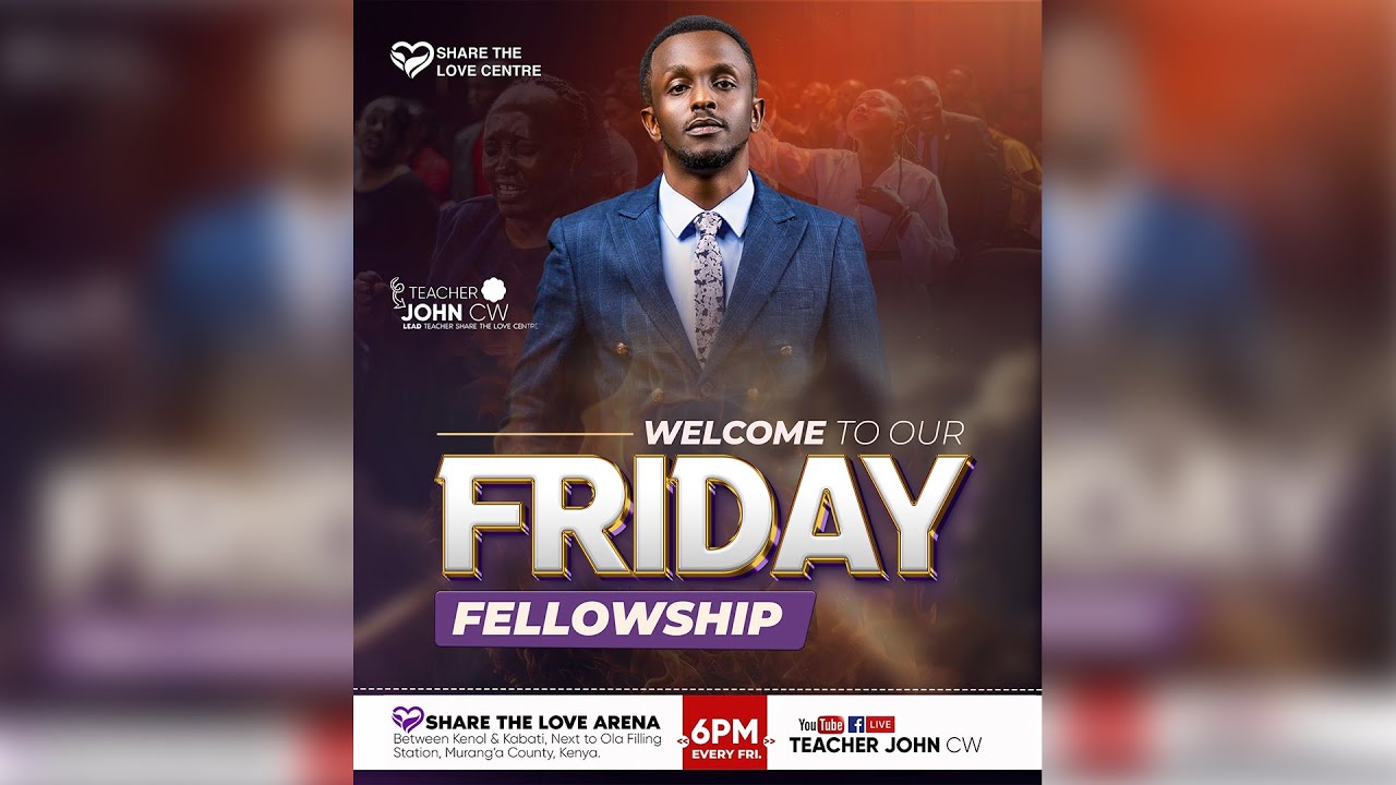 WELCOME TO FRIDAY  FELLOWSHIP WITH  TR . JOHN CW || 27/09/2024