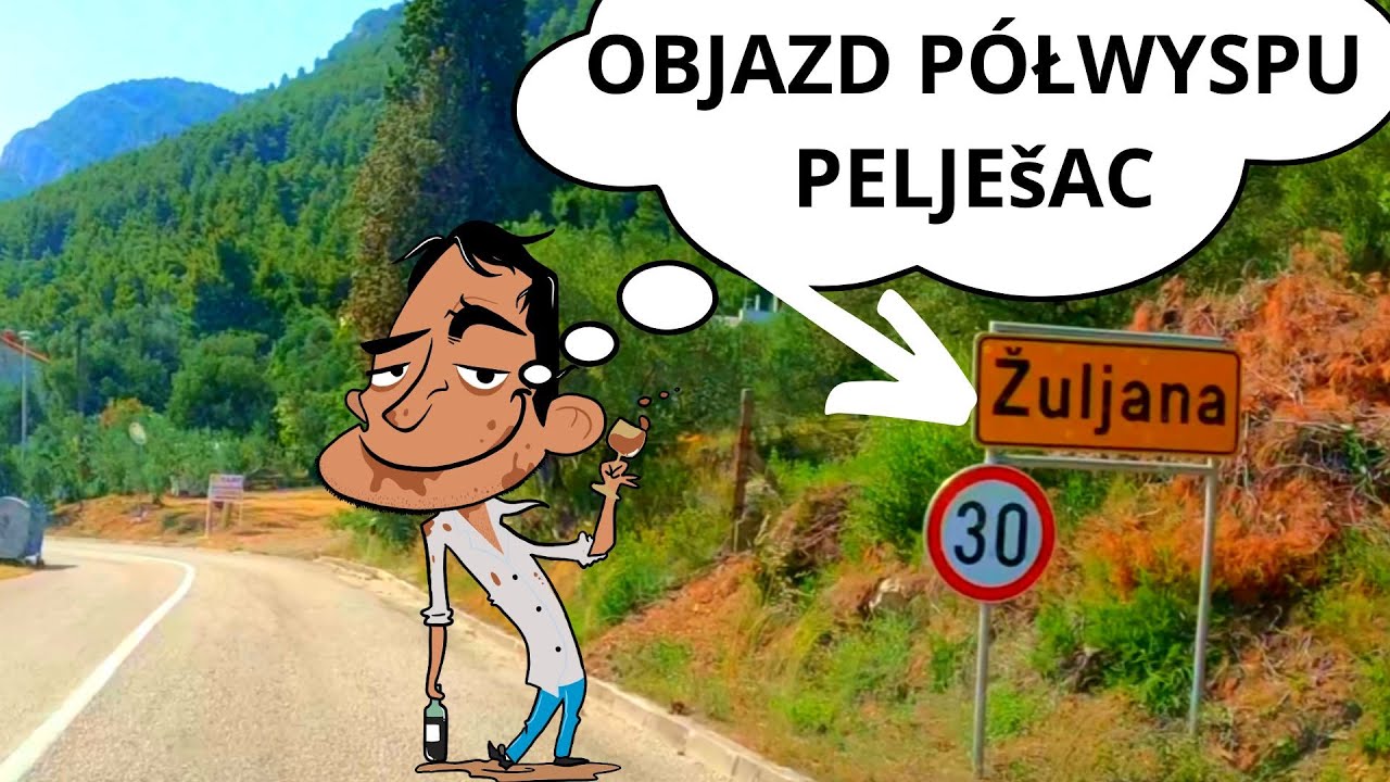 Co Zobaczyć W Chorwacji? Samochodem Po Chorwacji, Przejazd Wzdłuż Półwyspu Peljesac, FT308