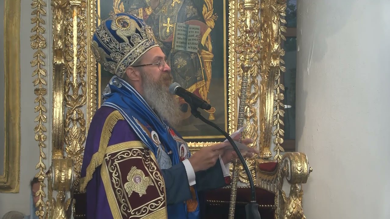 Слово за деветия Богородичен канон в храм 
