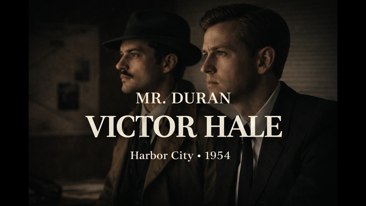 MR. DURAN: Harbor City | Episode II – Victor Hale (1954 Noir Series)
