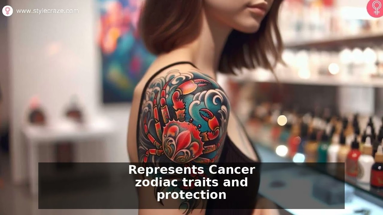 25 Crab Tattoo Ideas & Meanings for Zodiac Cancer