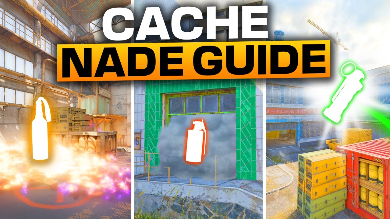 CS2 Cache Nades You NEED to Know in 2026