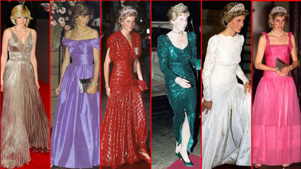 Princess Diana of Wales In Her Royal Gown Style #beauty #fashion #trending 