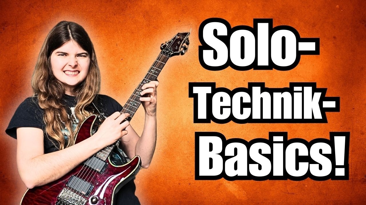 Die wichtigsten Solo-Techniken: Legato, Tapping und Co. sauber spielen (mit Übungen!)