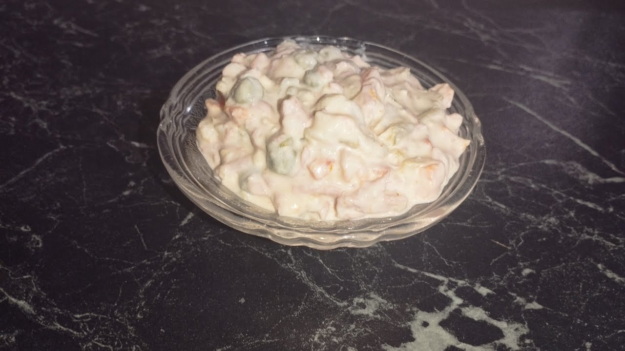 Salata kao ruska.Ovo je moja dobitna kombinacija.