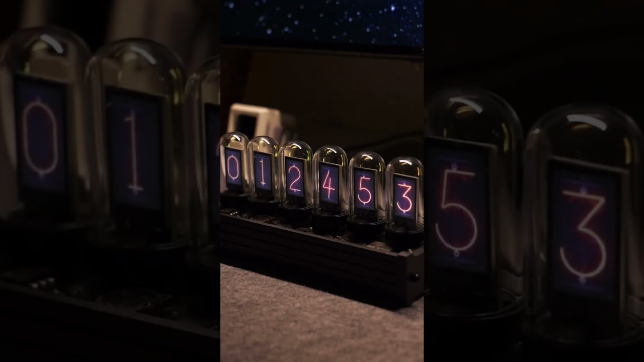 Nixion Tube Clock unboxing 