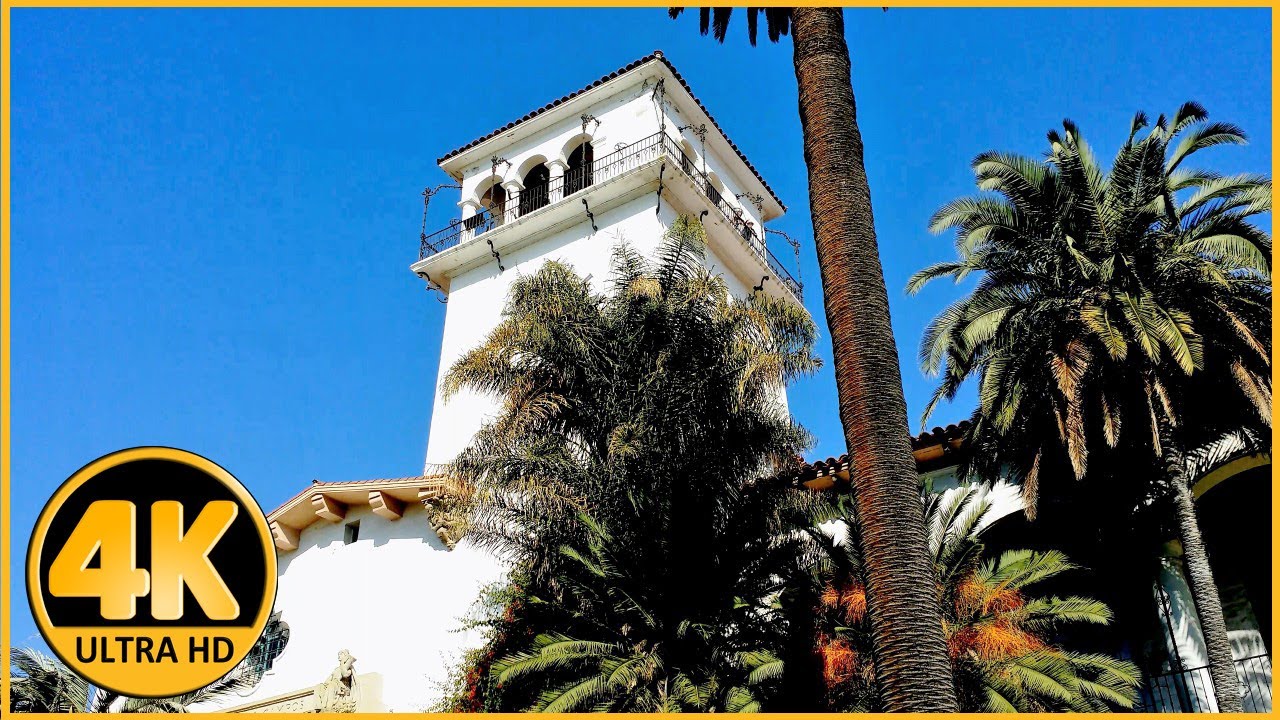 Climbing the Santa Barbara Clock Tower for a panoramic view [4K]