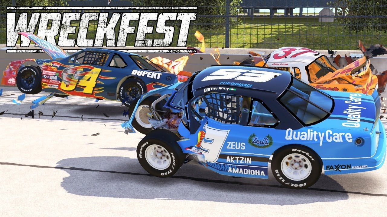 NASCAR Destruction! | Wreckfest Mods Live Stream