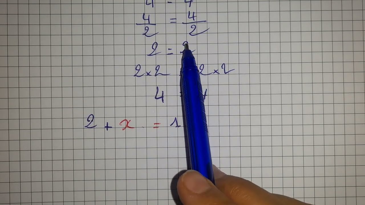 1ère année collège : ÉQUATIONS  المعادلات الاولى اعدادي