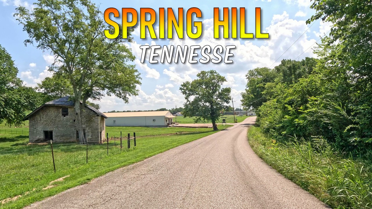 Spring Hill Tennessee Driving Through