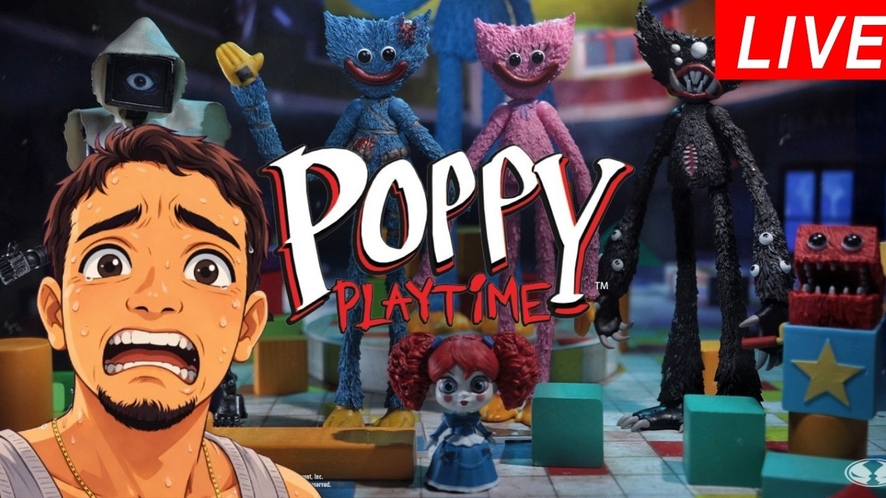 HUGGY WUGGY APARECEU? ZEREI POPPY PLAYTIME! 😱