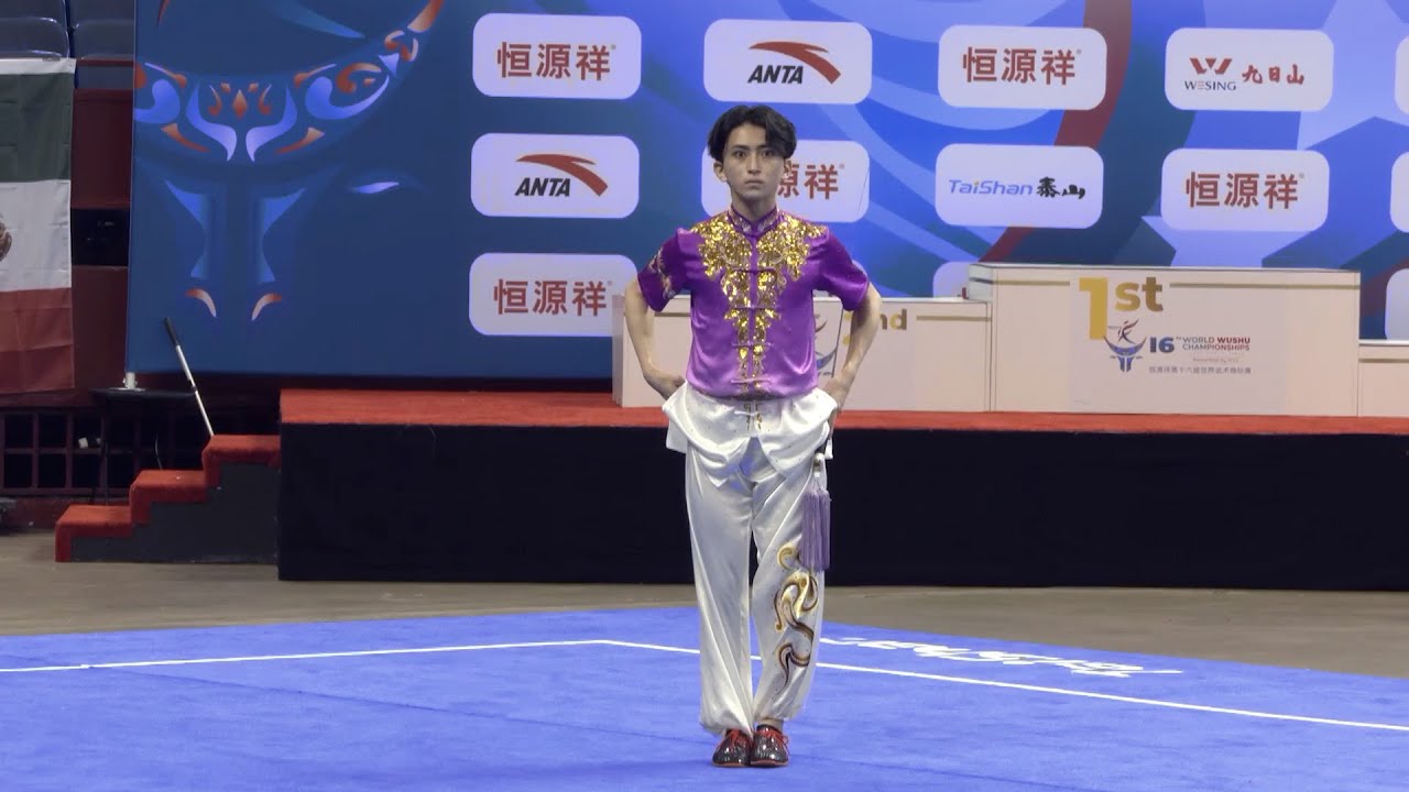 Motoyoshi Araki [JPN] - Men's Jianshu - HYX 16th World Wushu Championships