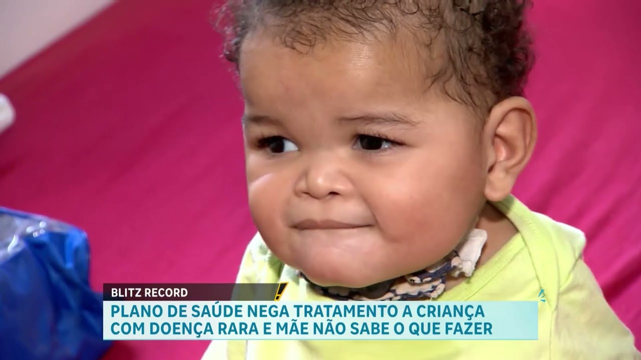 Blitz RECORD: plano de saúde oferece tratamento após negar atendimento a criança com doença rara
