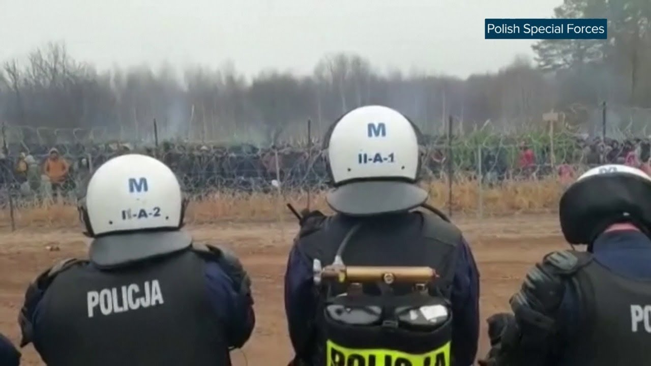 Tensions high as migrants face conditions at Poland-Belarus border
