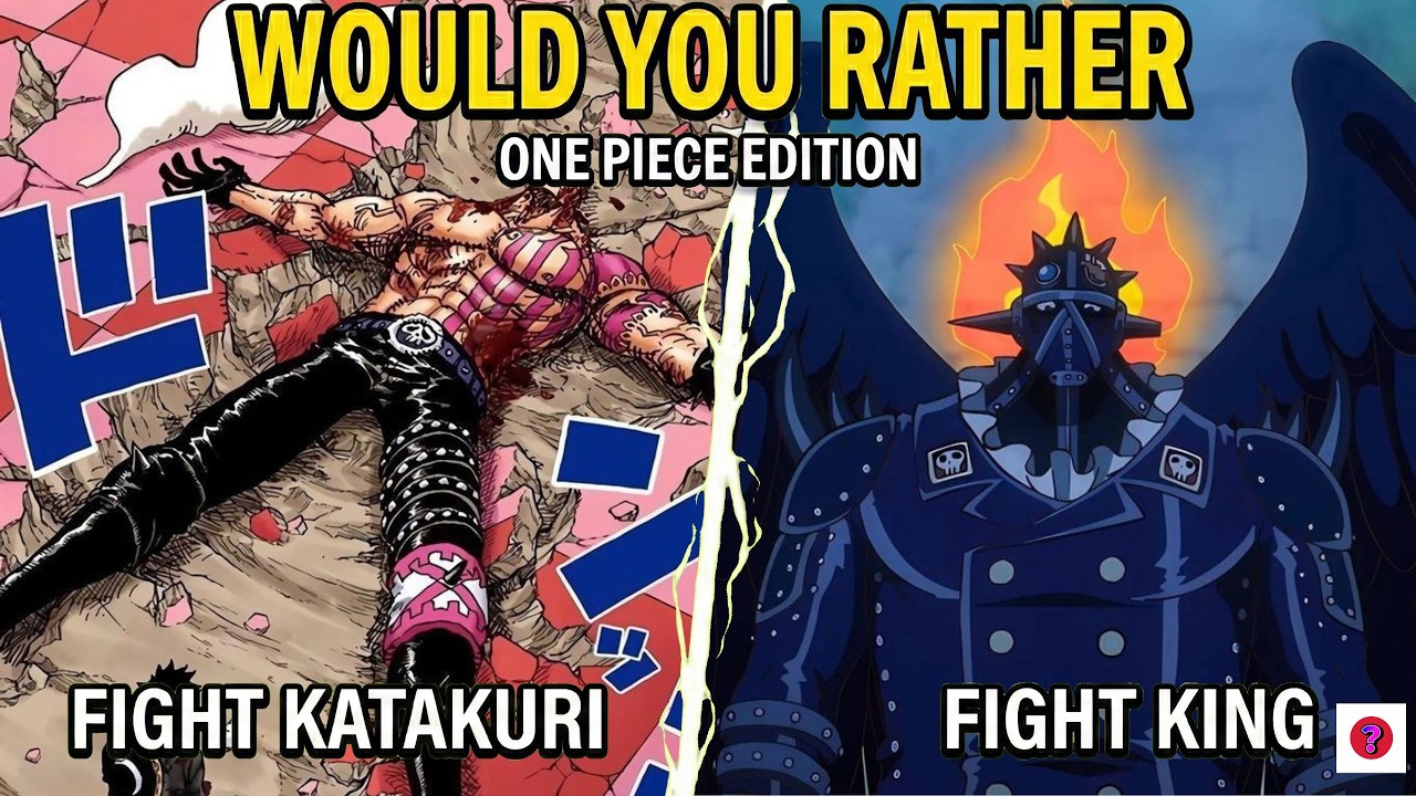 Would You Rather One Piece HARDEST ONE🔥