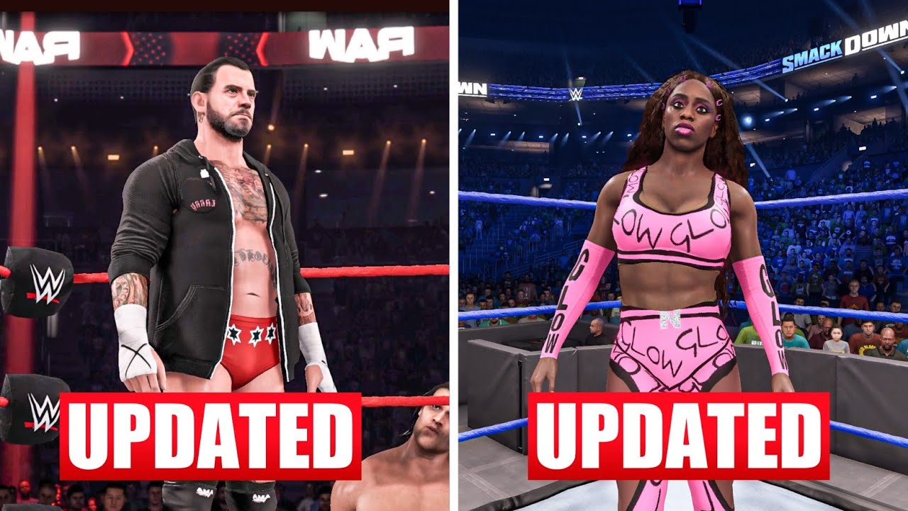 WWE 2K22 - Updated Superstars/Attires | Kane, CM Punk & More | Part 4