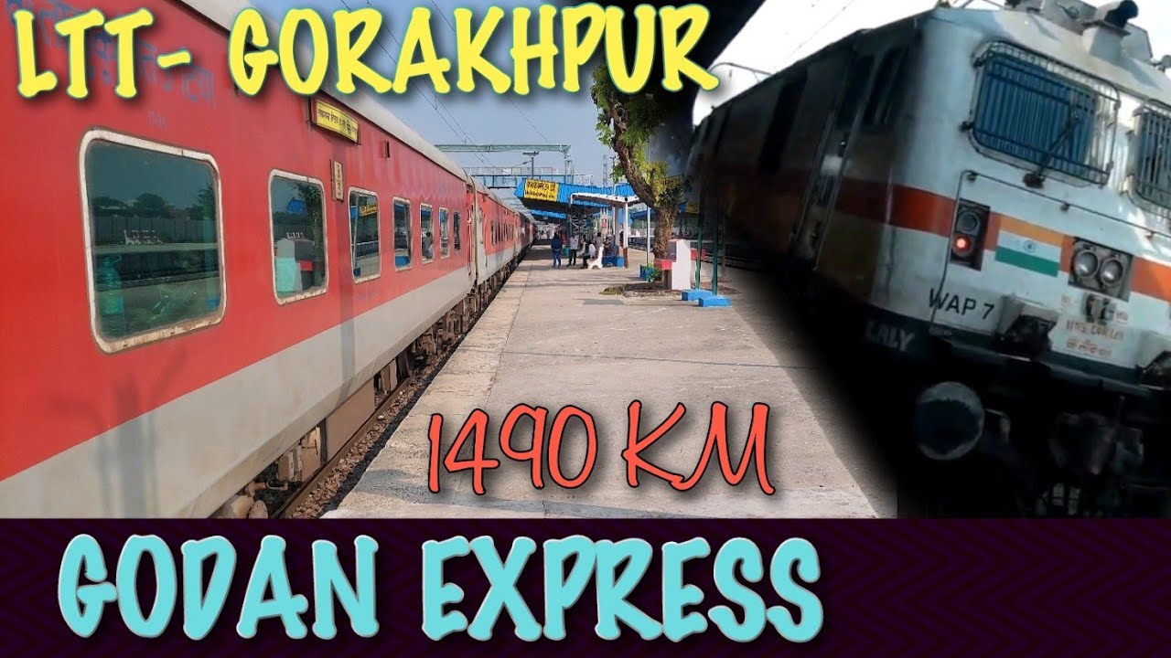 GODAN EXPRESS | LTT TO GORAKHPUR 01055 | Part 1 | INDIAN RAILWAYS | VWOX MEDIA