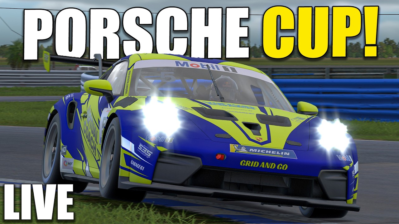 Der Porsche Cup GRIND BEGINNT..! | 20:30 Uhr PITMATE V2.0 Release! | Noah Eder LIVE