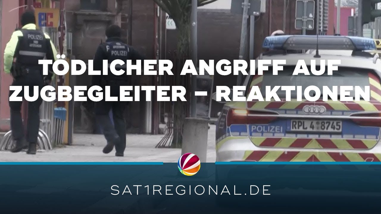 Tödliche Attacke auf Zugbegleiter – Reaktionen aus Niedersachsen