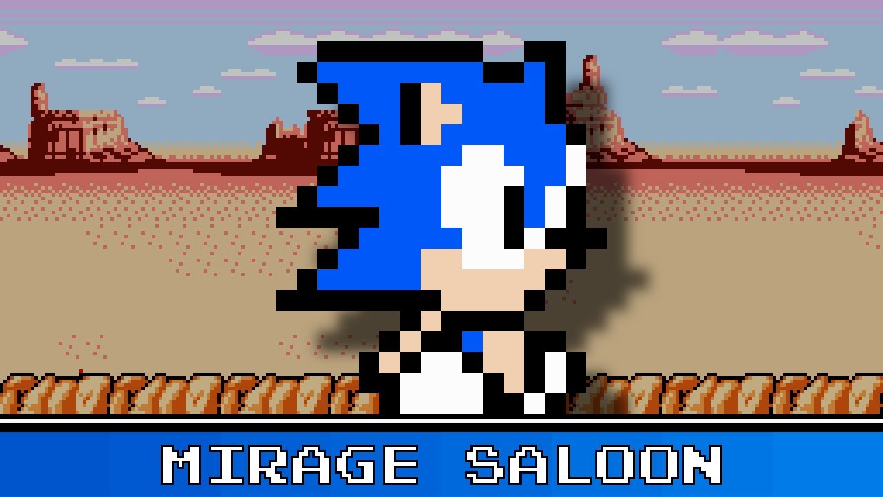 Mirage Saloon 8 Bit Remix - Sonic Mania