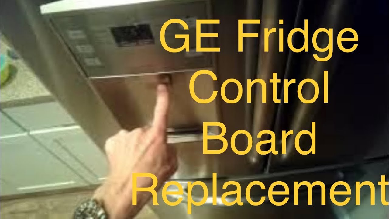 ✨ GE FRIDGE - NOT COOLING - NO DISPLAY - EASY FIX ✨