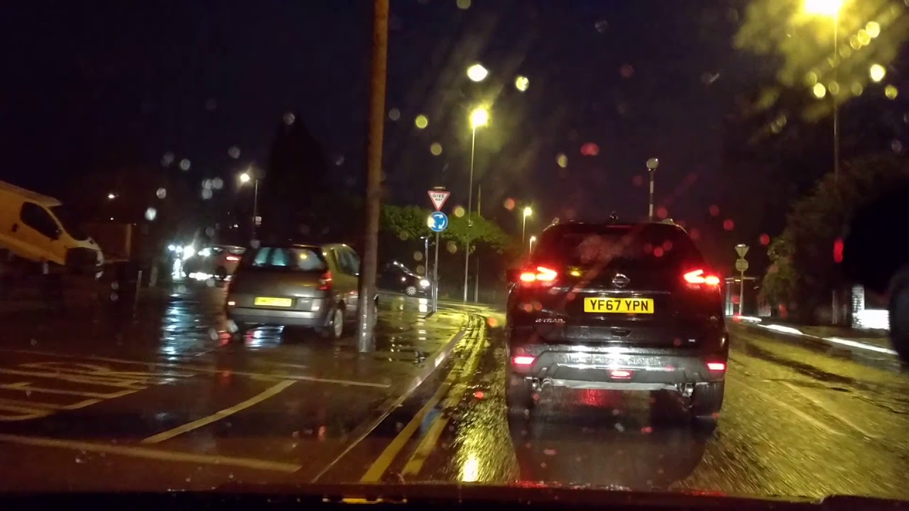 A Dash-cam view through #Lye to #Stourbridge
