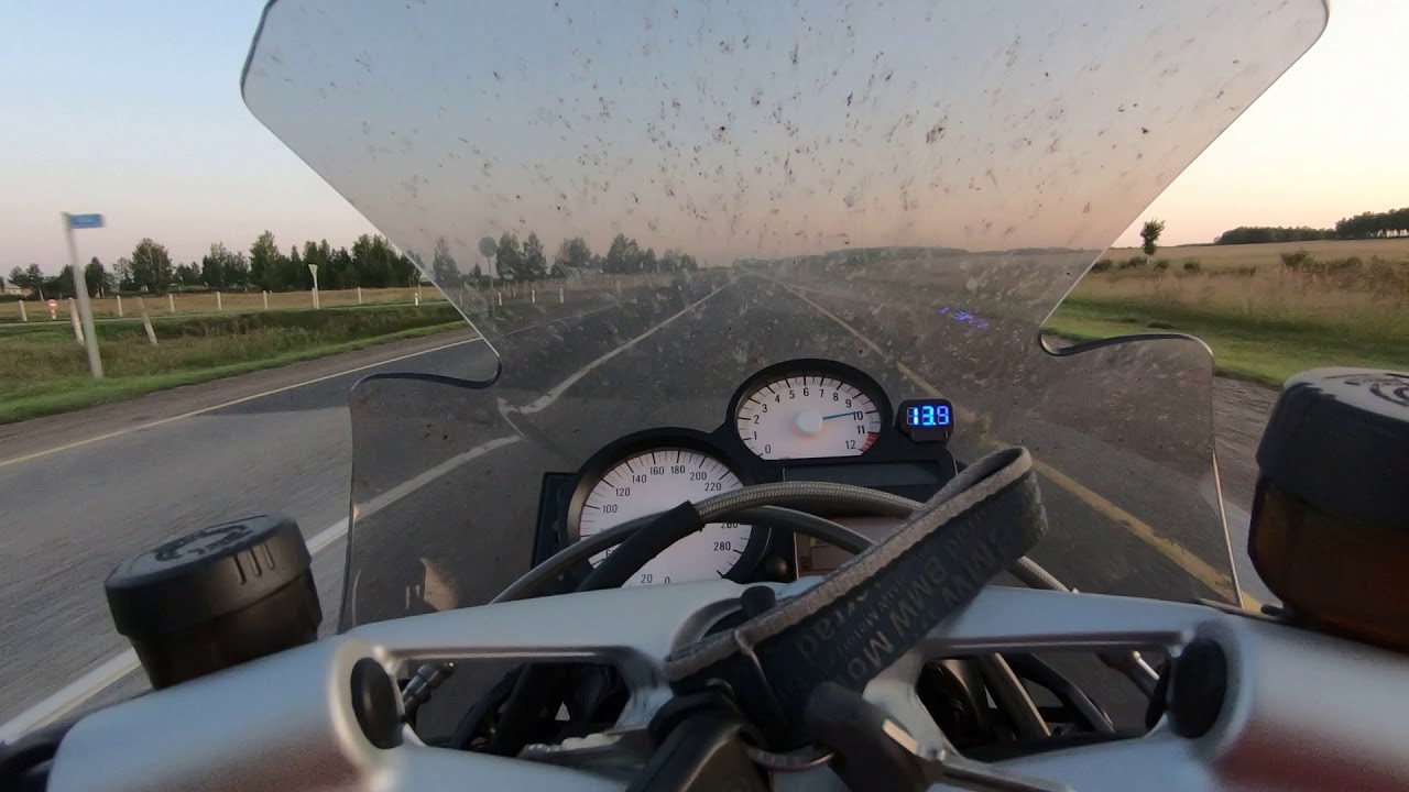 Прострел на K1300R