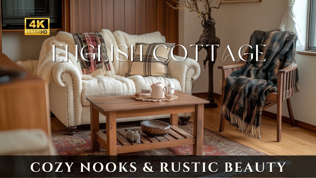 Transform Your Home with English Cottage Style: Cozy Nooks and Rustic Beauty
