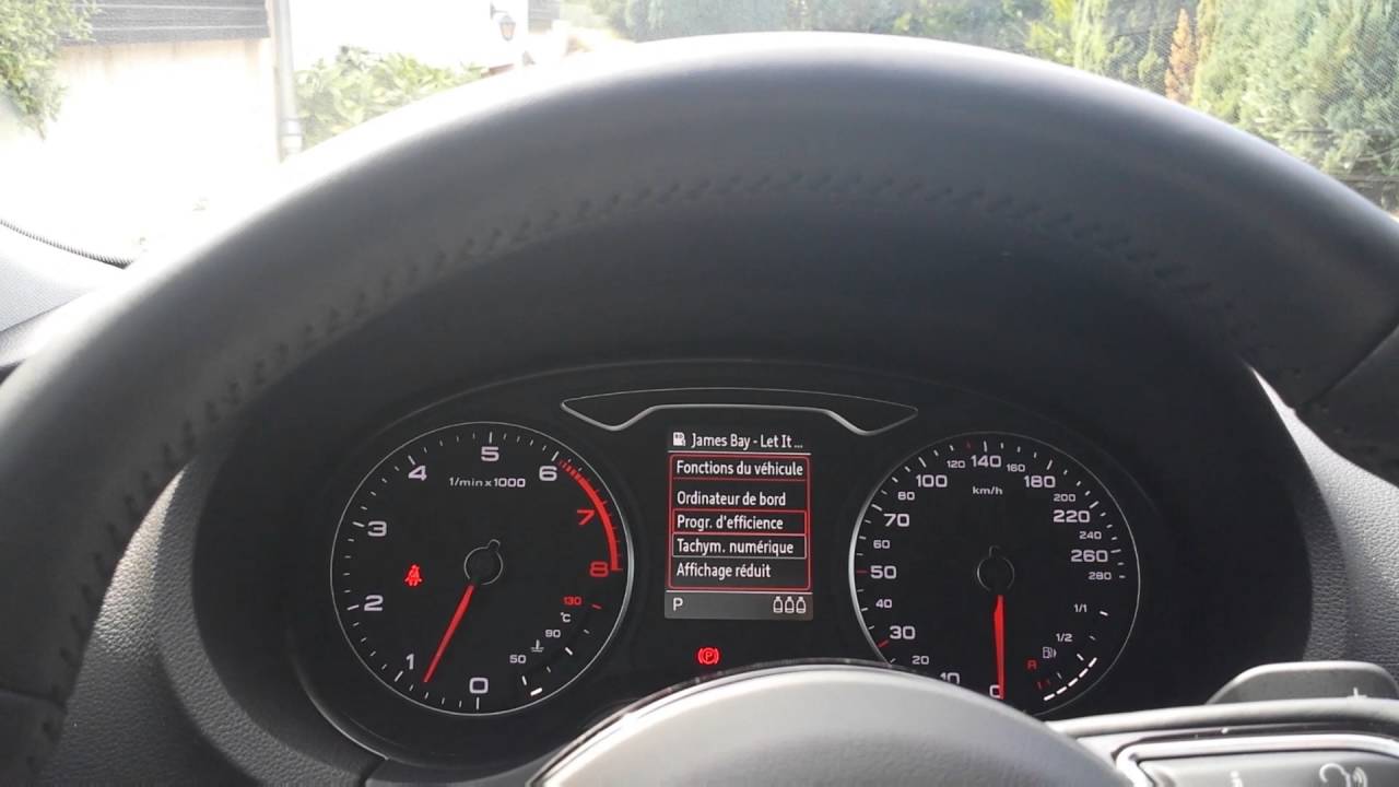 Audi A3 Sportback 8V - Presentation - Sepang Blue  - Bang & Olufsen test