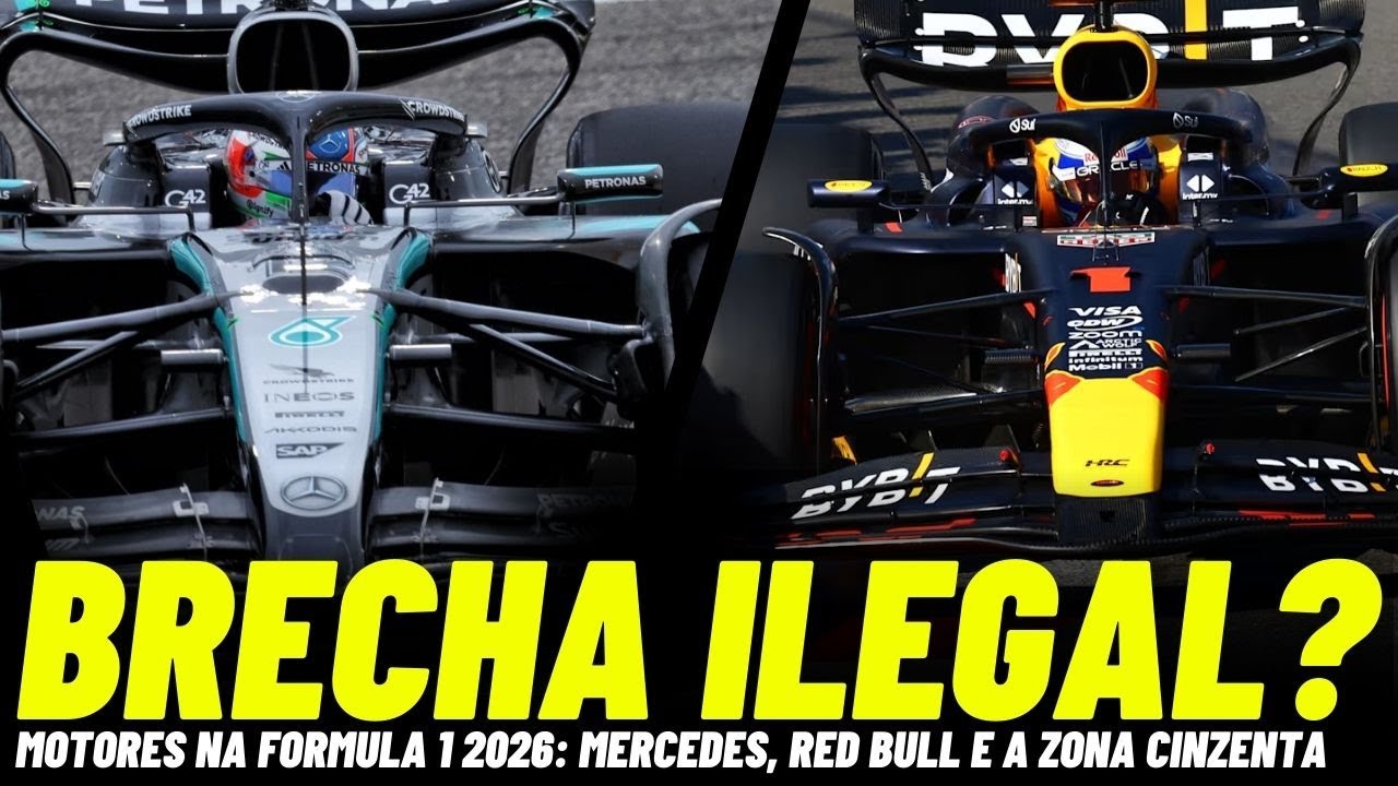 F1 2026: RED BULL E MERCEDES ACHARAM UMA BRECHA NO REGULAMENTO?