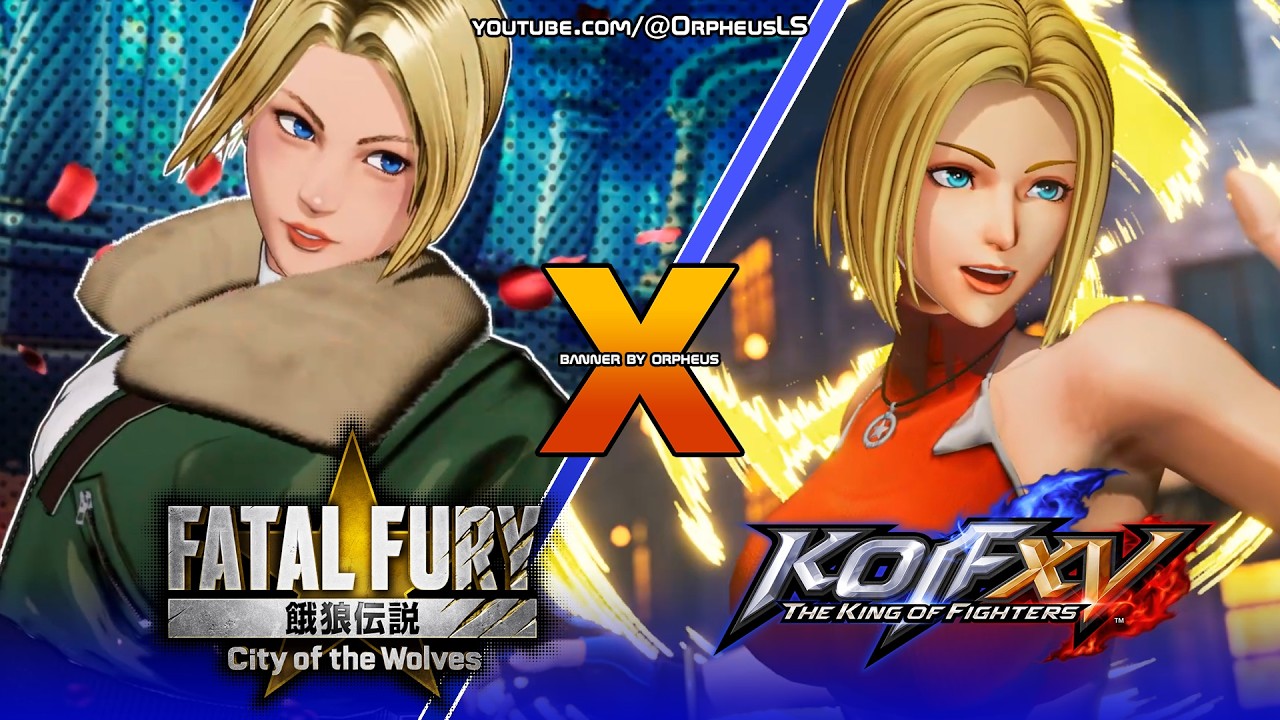 BLUE MARY comparison SIDE by SIDE - Fatal Fury: CotW vs KOF XV