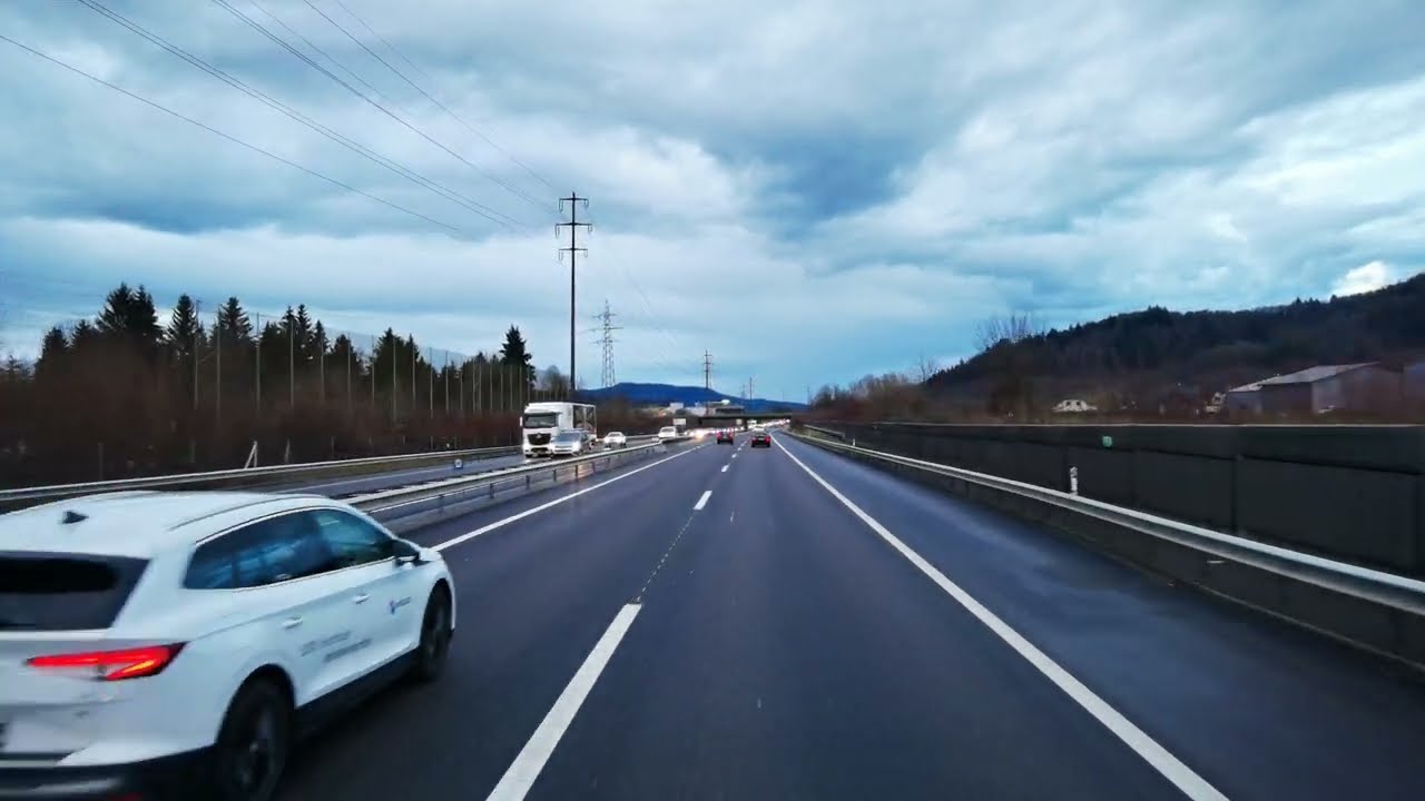 DAF CF POV 4K 🚛 - Basel nach Neuhausen 🇨🇭 2025-01-07 #4