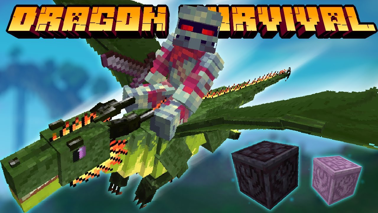 DRAGON SURVIVAL ВСАДНИКИ НА ДРАКОНАХ В МУЛЬТИПЛЕЕРЕ, НОВЫЕ АЛТАРИ И ОФИЦИАЛЬНЫЕ МОДПАКИ В MINECRAFT