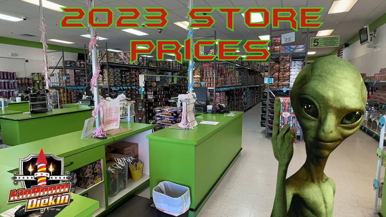 AREA 51 FIREWORKS STORE WALKTHROUGH 2023