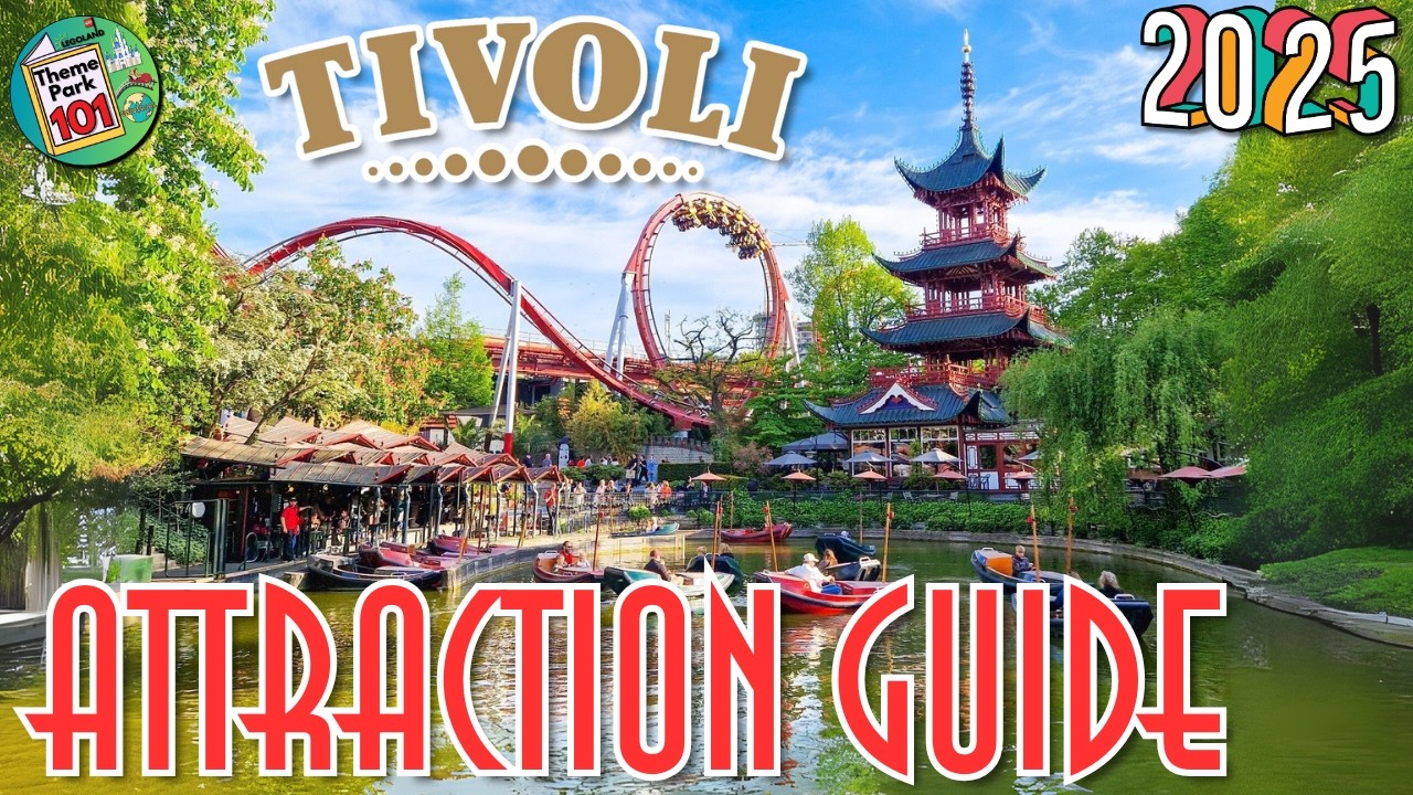 Tivoli Gardens RIDES & ATTRACTIONS - Incredible Historic Theme Park in Copenhagen, DENMARK - 2025