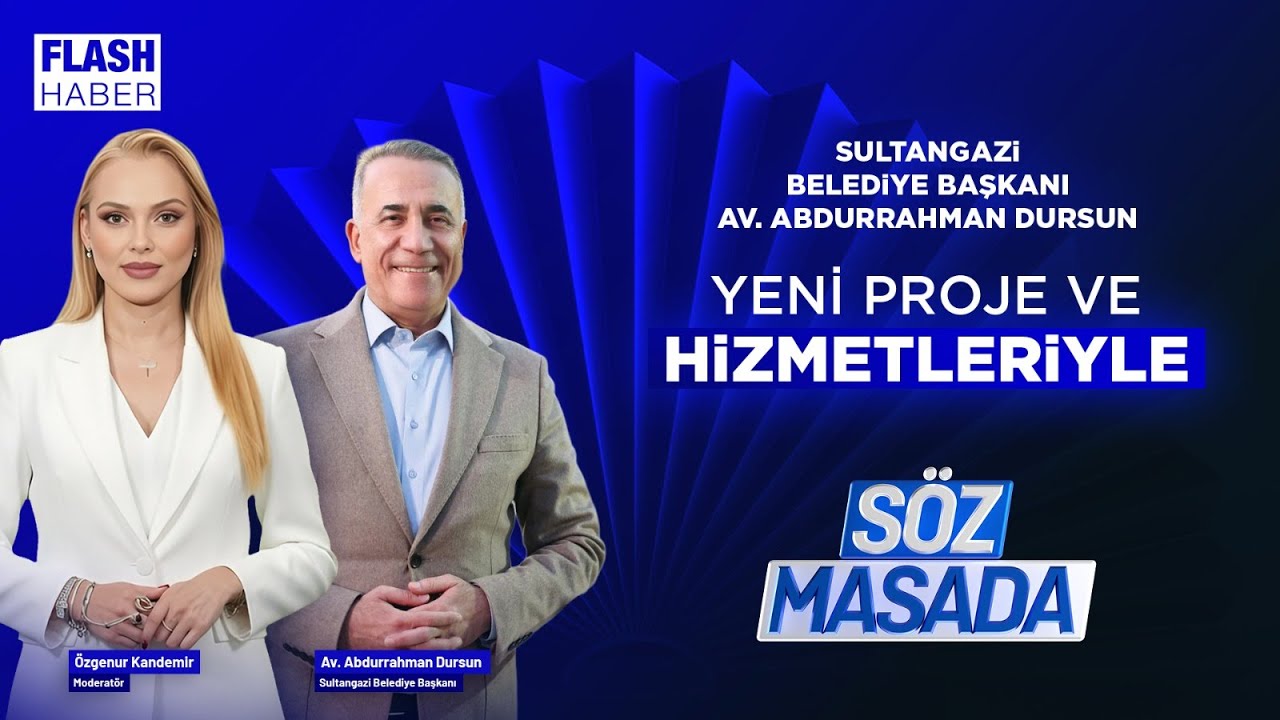 Özgenur Kandemir İle Söz Masada | Sultangazi Bld. Bşk. Av. Abdurrahman Dursun | 1. Bölüm